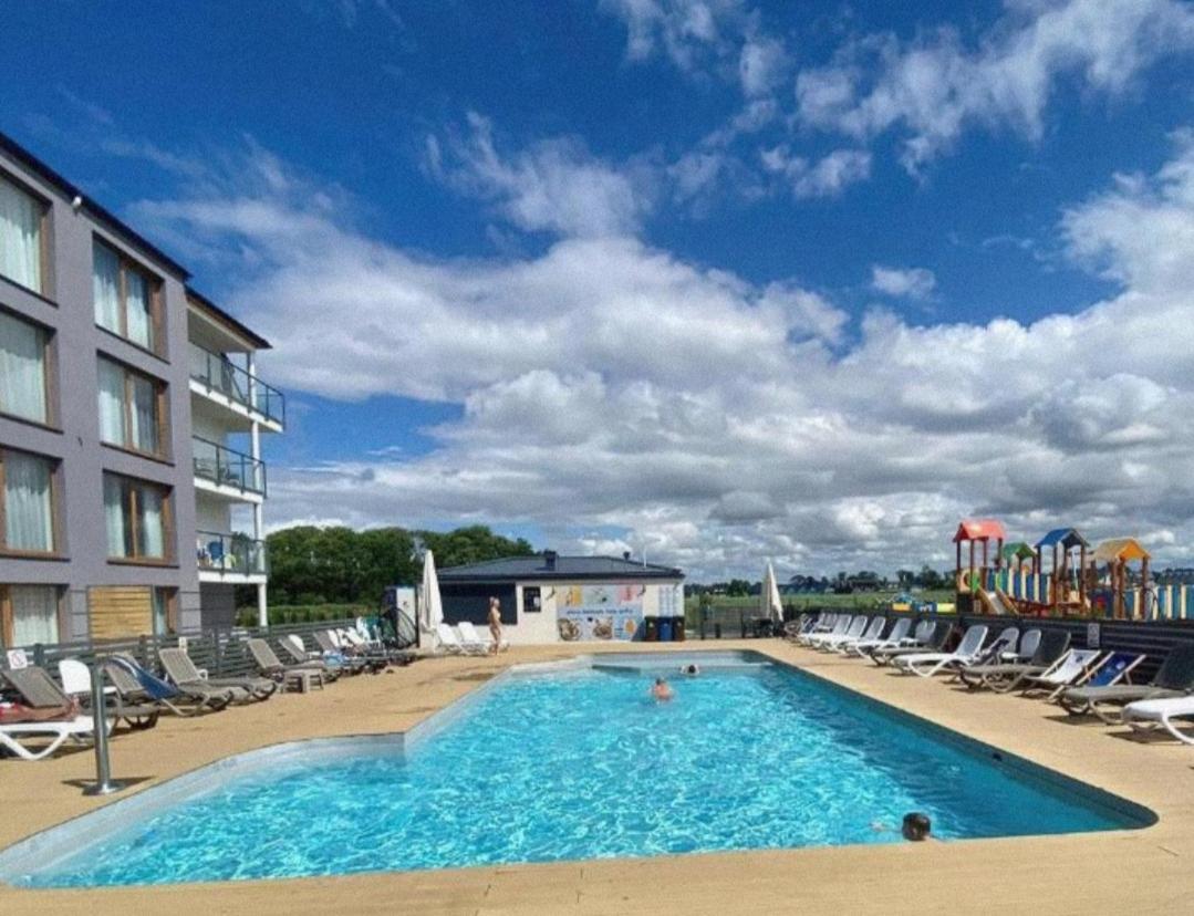 Klimatyzowany Apartament Blue , Sarbinowo Parking Basen Luaran gambar