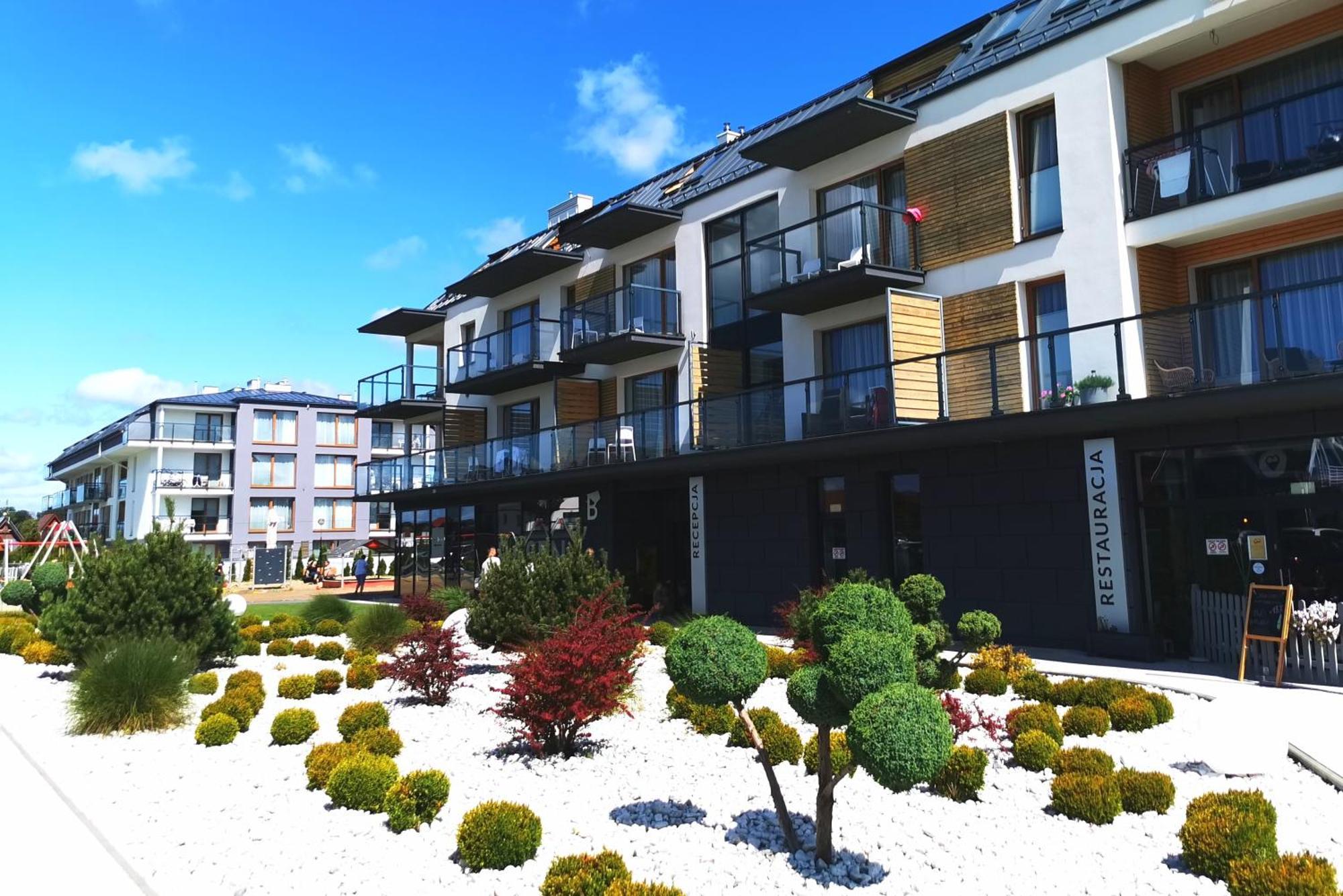 Klimatyzowany Apartament Blue , Sarbinowo Parking Basen Luaran gambar