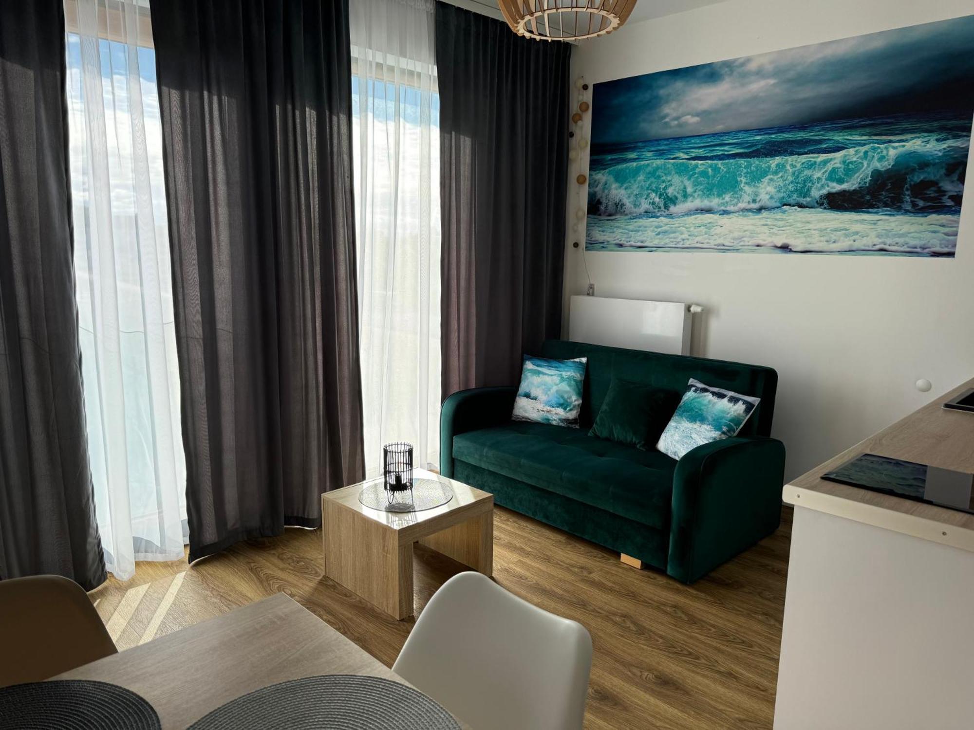 Klimatyzowany Apartament Blue , Sarbinowo Parking Basen Luaran gambar