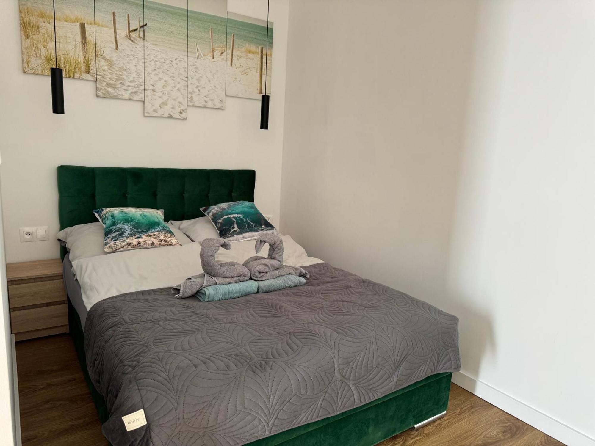 Klimatyzowany Apartament Blue , Sarbinowo Parking Basen Luaran gambar