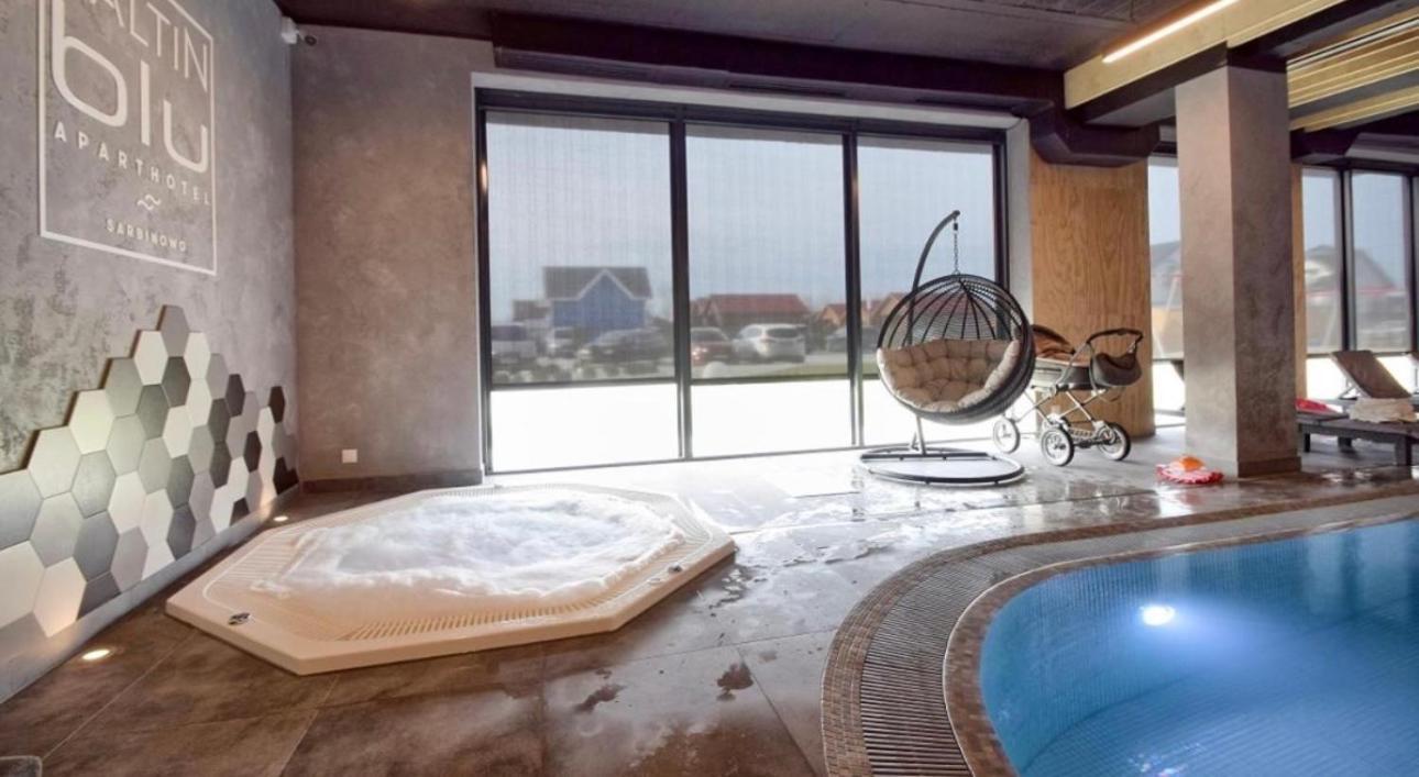Klimatyzowany Apartament Blue , Sarbinowo Parking Basen Luaran gambar